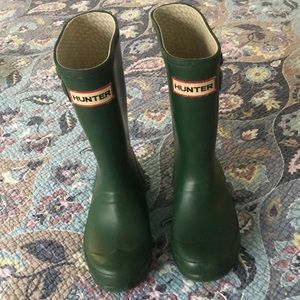 Unisex Kids Hunter Rain Boots